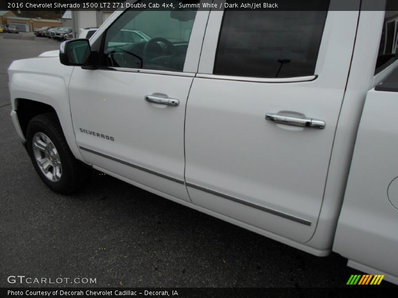 Summit White / Dark Ash/Jet Black 2016 Chevrolet Silverado 1500 LTZ Z71 Double Cab 4x4