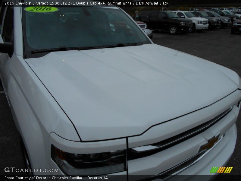 Summit White / Dark Ash/Jet Black 2016 Chevrolet Silverado 1500 LTZ Z71 Double Cab 4x4