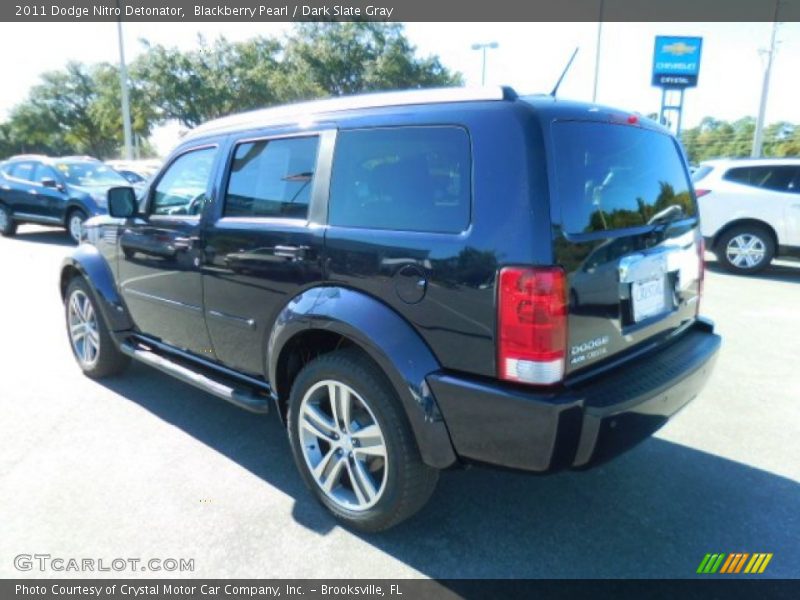 Blackberry Pearl / Dark Slate Gray 2011 Dodge Nitro Detonator