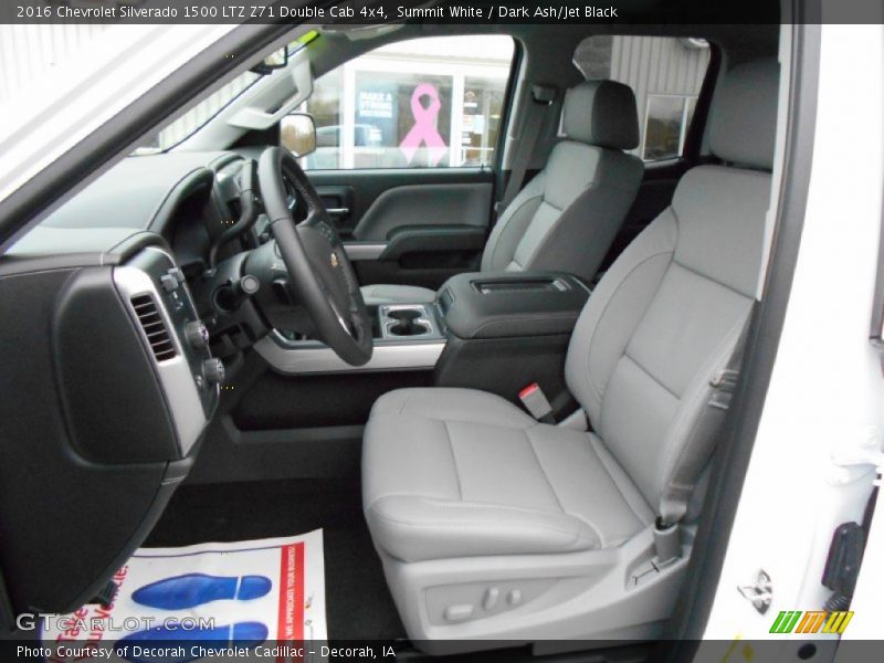 Front Seat of 2016 Silverado 1500 LTZ Z71 Double Cab 4x4