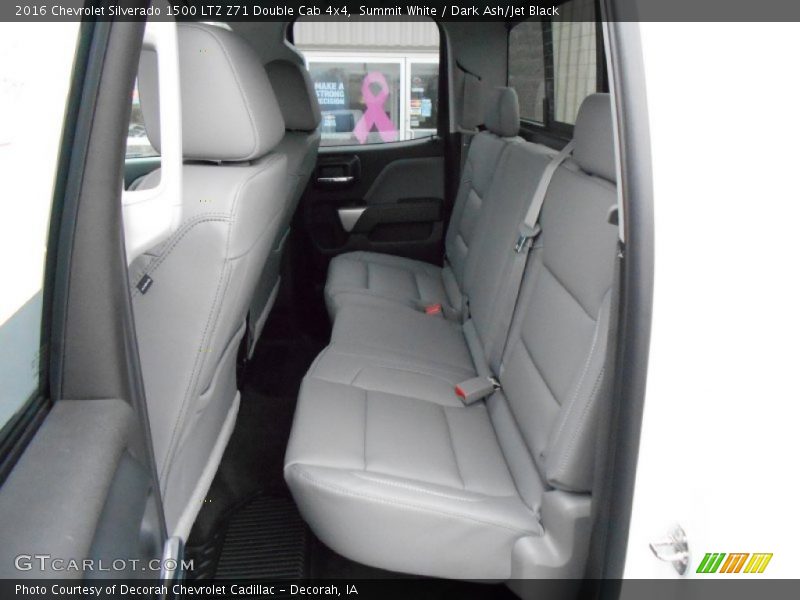 Rear Seat of 2016 Silverado 1500 LTZ Z71 Double Cab 4x4