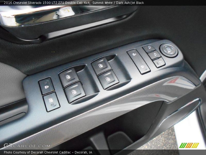 Summit White / Dark Ash/Jet Black 2016 Chevrolet Silverado 1500 LTZ Z71 Double Cab 4x4