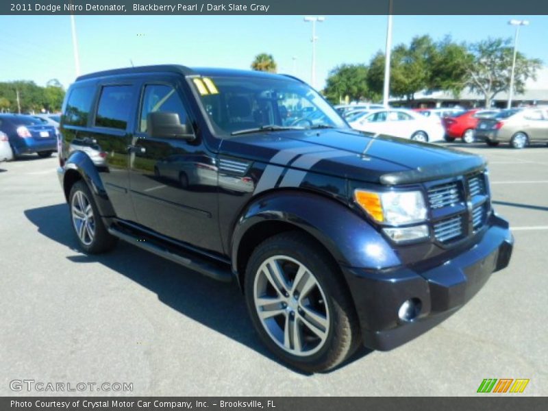 Blackberry Pearl / Dark Slate Gray 2011 Dodge Nitro Detonator