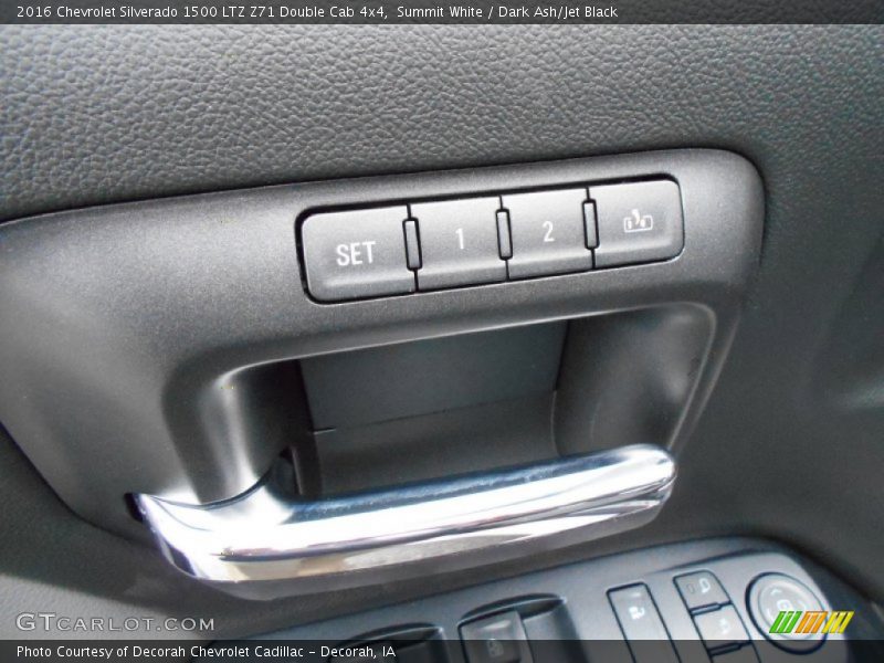 Summit White / Dark Ash/Jet Black 2016 Chevrolet Silverado 1500 LTZ Z71 Double Cab 4x4