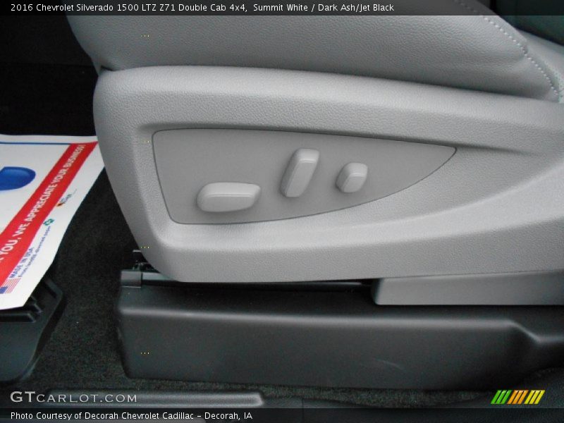 Summit White / Dark Ash/Jet Black 2016 Chevrolet Silverado 1500 LTZ Z71 Double Cab 4x4