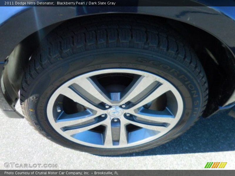 Blackberry Pearl / Dark Slate Gray 2011 Dodge Nitro Detonator