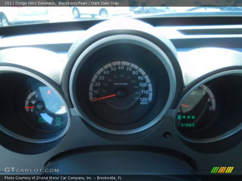 Blackberry Pearl / Dark Slate Gray 2011 Dodge Nitro Detonator