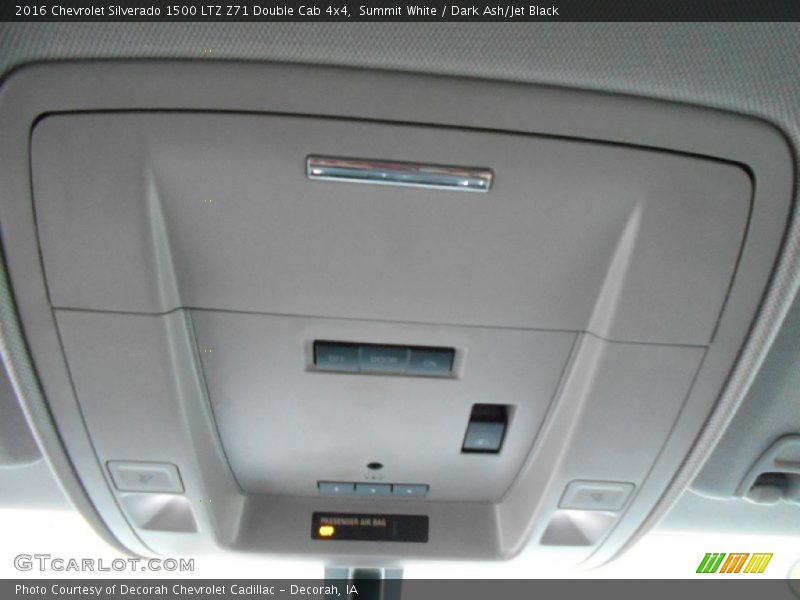 Summit White / Dark Ash/Jet Black 2016 Chevrolet Silverado 1500 LTZ Z71 Double Cab 4x4