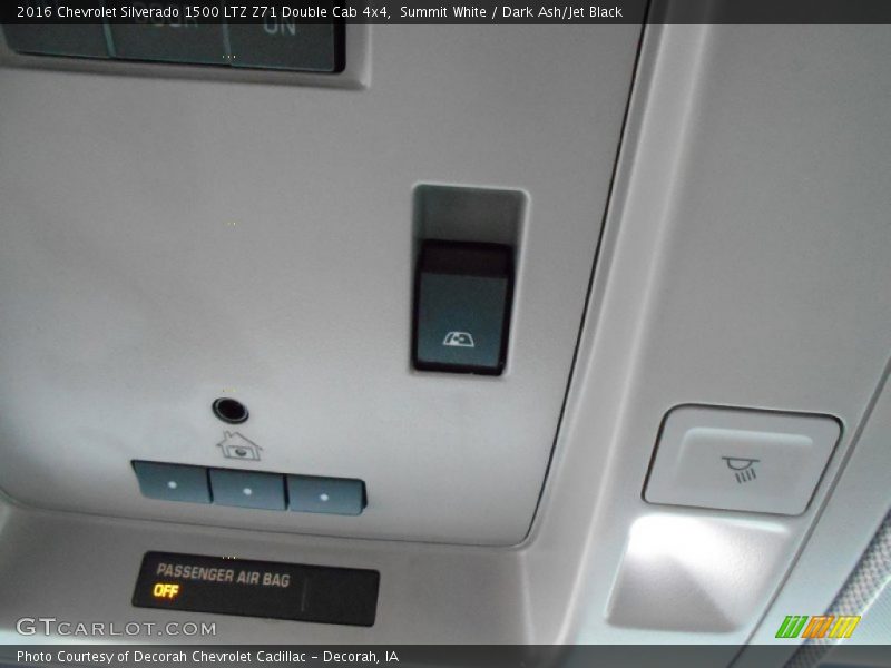 Summit White / Dark Ash/Jet Black 2016 Chevrolet Silverado 1500 LTZ Z71 Double Cab 4x4