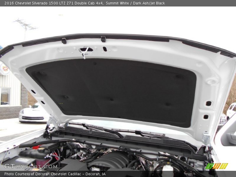 Summit White / Dark Ash/Jet Black 2016 Chevrolet Silverado 1500 LTZ Z71 Double Cab 4x4