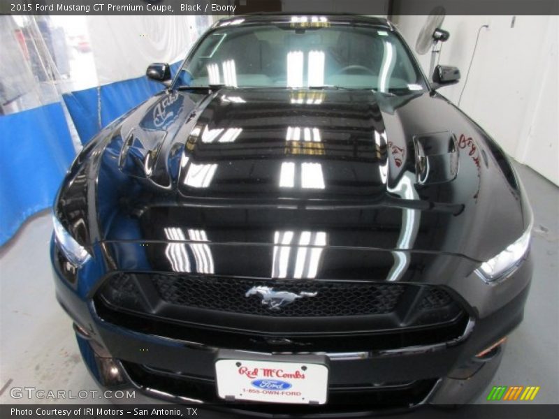 Black / Ebony 2015 Ford Mustang GT Premium Coupe
