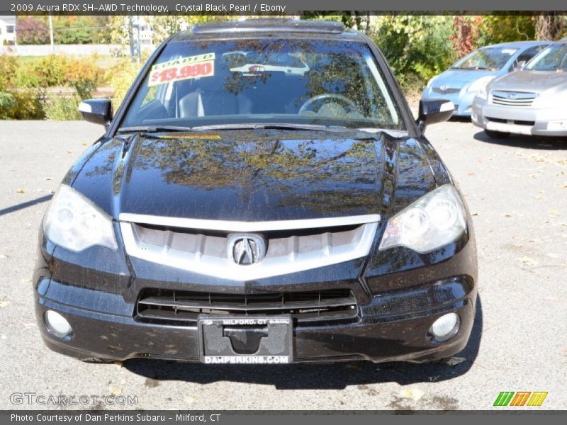 Crystal Black Pearl / Ebony 2009 Acura RDX SH-AWD Technology