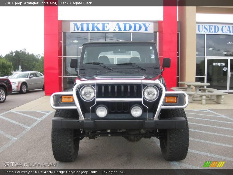 Black / Agate Black 2001 Jeep Wrangler Sport 4x4