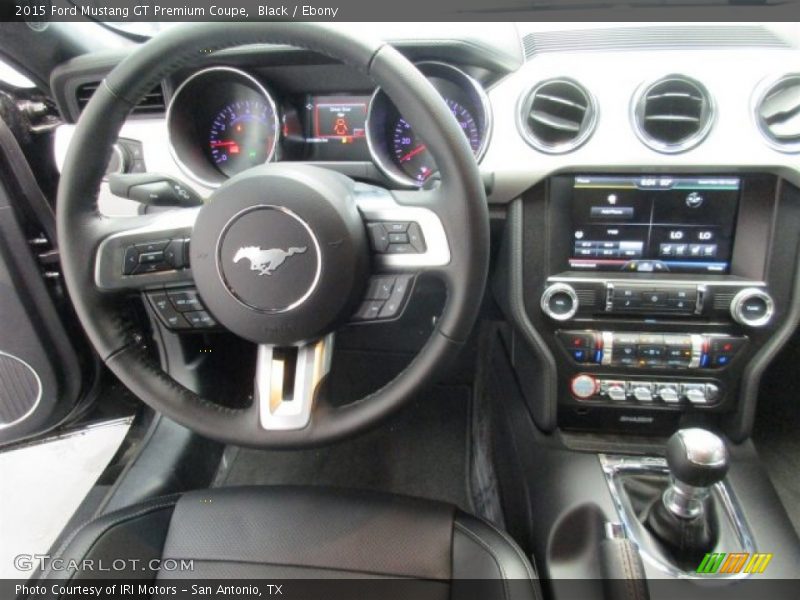 Black / Ebony 2015 Ford Mustang GT Premium Coupe