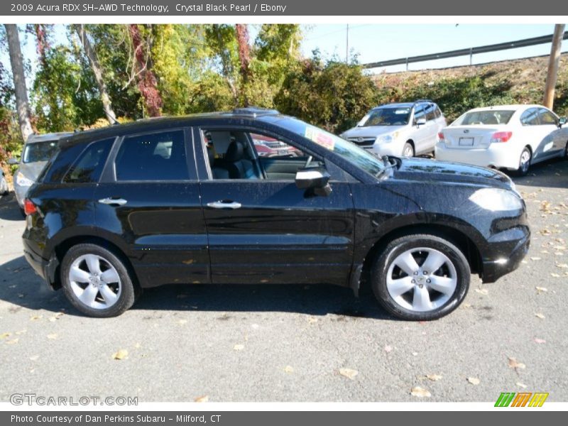 Crystal Black Pearl / Ebony 2009 Acura RDX SH-AWD Technology