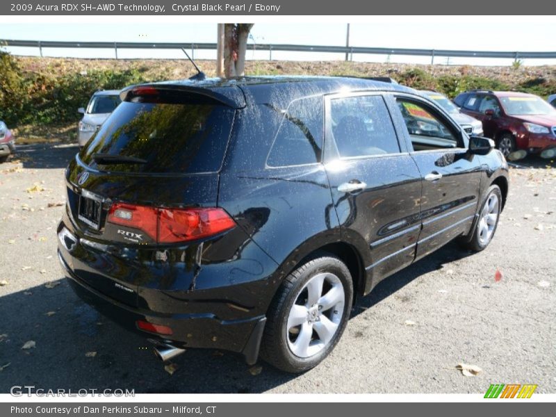 Crystal Black Pearl / Ebony 2009 Acura RDX SH-AWD Technology