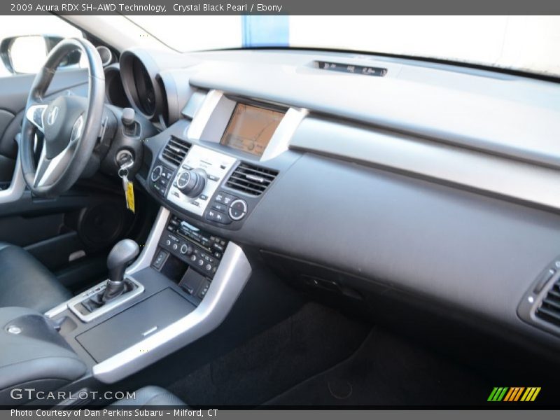 Crystal Black Pearl / Ebony 2009 Acura RDX SH-AWD Technology