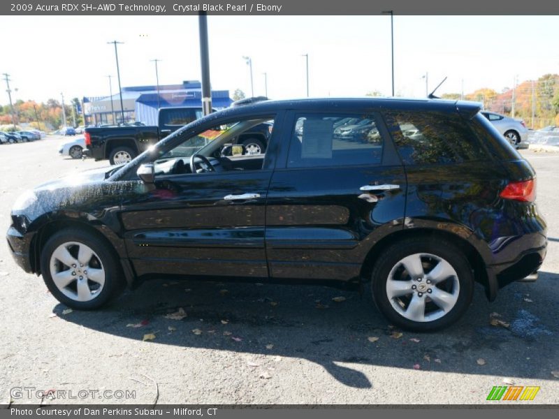 Crystal Black Pearl / Ebony 2009 Acura RDX SH-AWD Technology