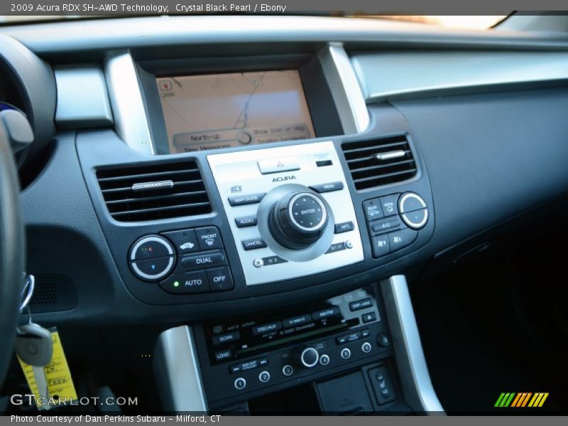 Crystal Black Pearl / Ebony 2009 Acura RDX SH-AWD Technology