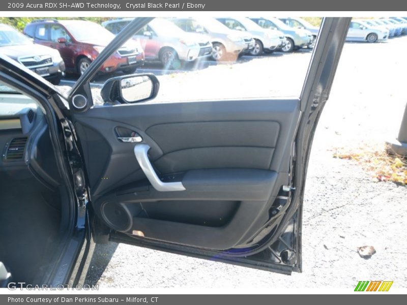 Crystal Black Pearl / Ebony 2009 Acura RDX SH-AWD Technology