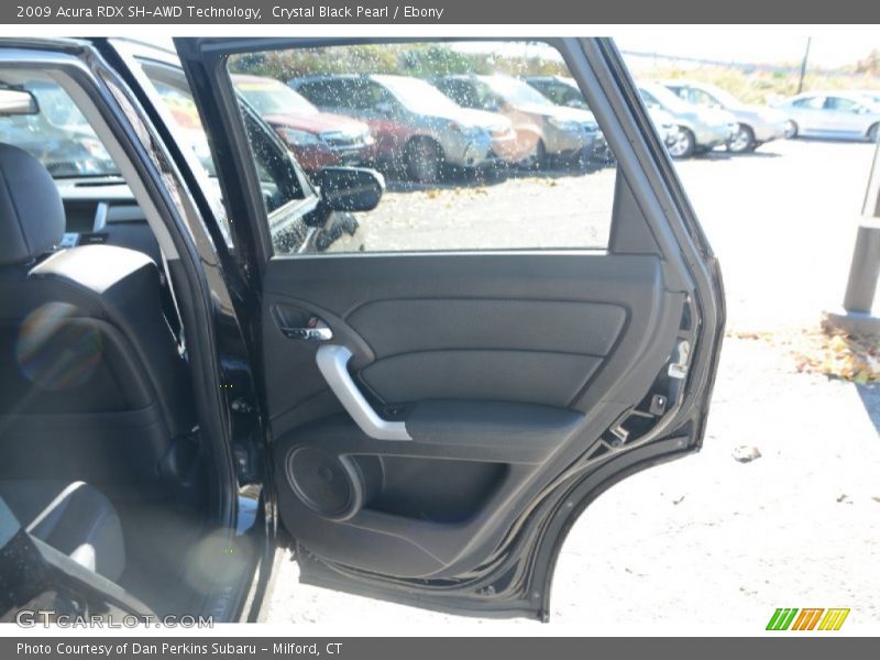 Crystal Black Pearl / Ebony 2009 Acura RDX SH-AWD Technology