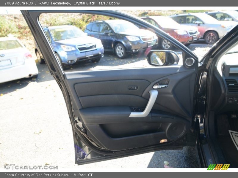 Crystal Black Pearl / Ebony 2009 Acura RDX SH-AWD Technology