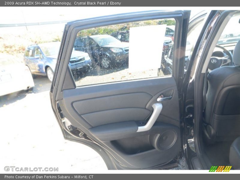 Crystal Black Pearl / Ebony 2009 Acura RDX SH-AWD Technology