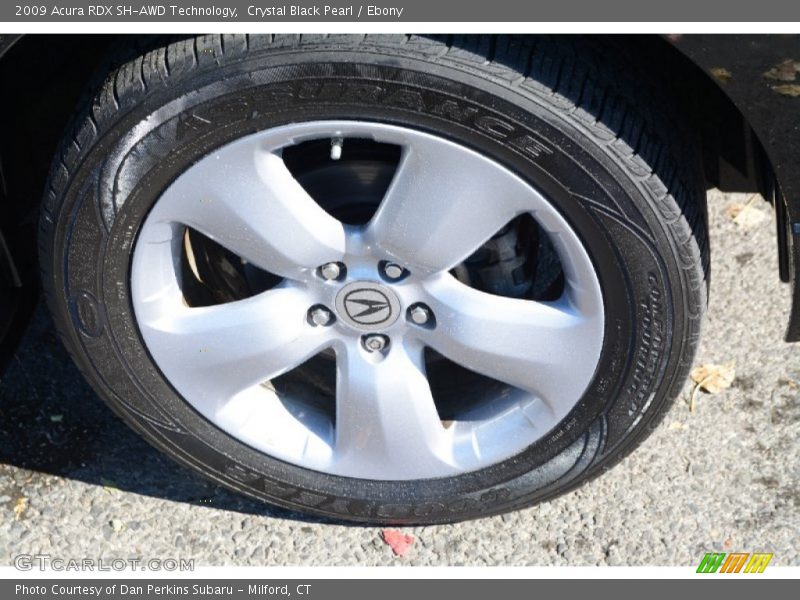 Crystal Black Pearl / Ebony 2009 Acura RDX SH-AWD Technology
