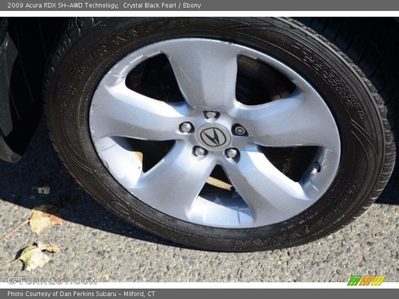 Crystal Black Pearl / Ebony 2009 Acura RDX SH-AWD Technology