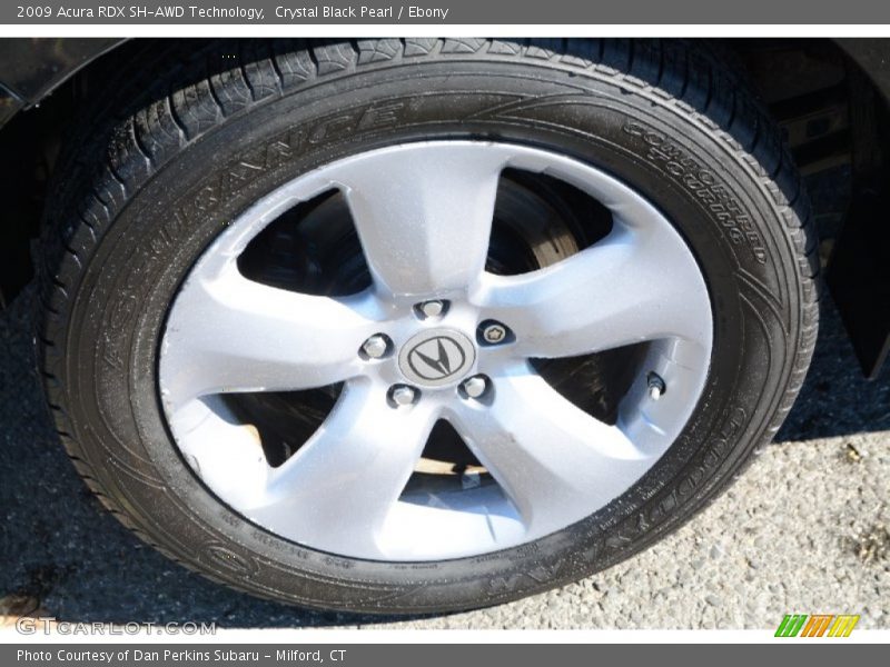 Crystal Black Pearl / Ebony 2009 Acura RDX SH-AWD Technology