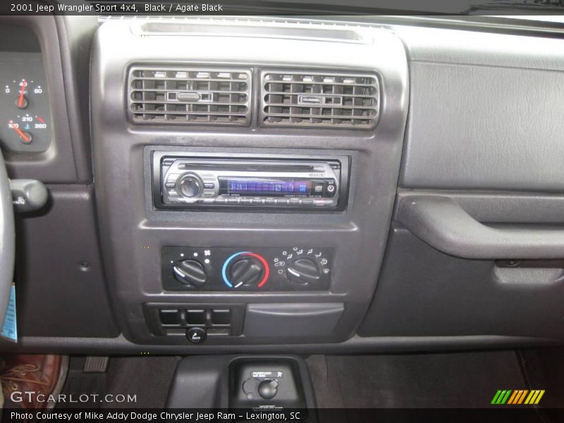 Black / Agate Black 2001 Jeep Wrangler Sport 4x4