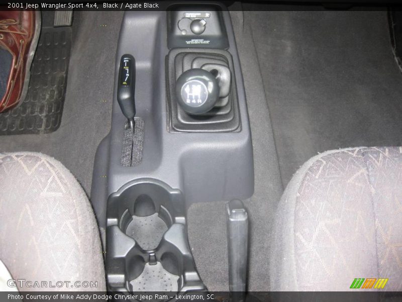 Black / Agate Black 2001 Jeep Wrangler Sport 4x4