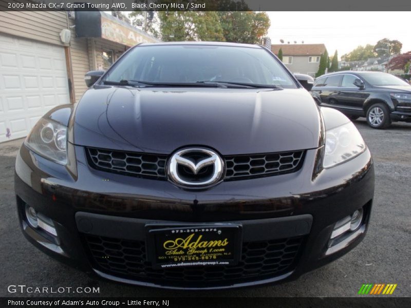 Black Cherry Mica / Sand 2009 Mazda CX-7 Grand Touring AWD