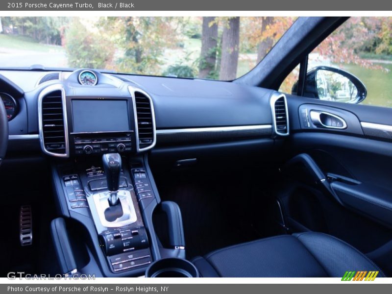 Black / Black 2015 Porsche Cayenne Turbo