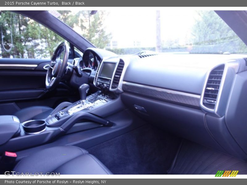 Black / Black 2015 Porsche Cayenne Turbo