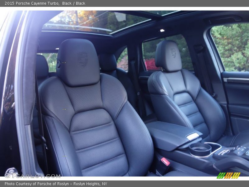 Black / Black 2015 Porsche Cayenne Turbo