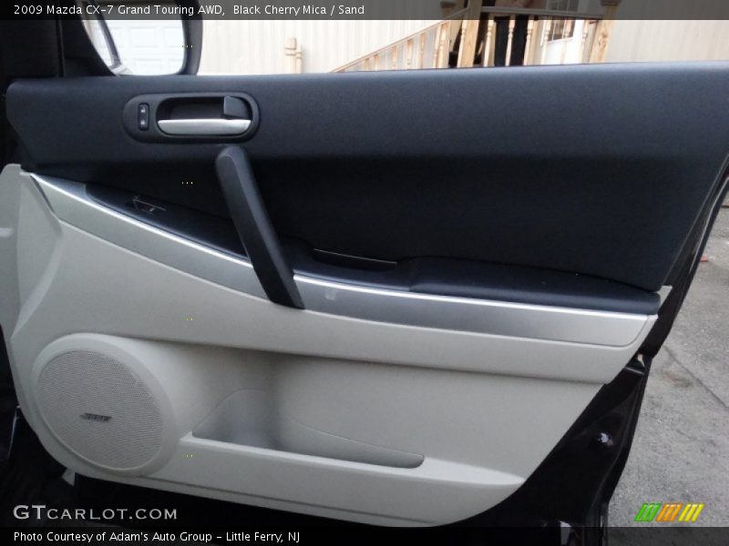 Black Cherry Mica / Sand 2009 Mazda CX-7 Grand Touring AWD