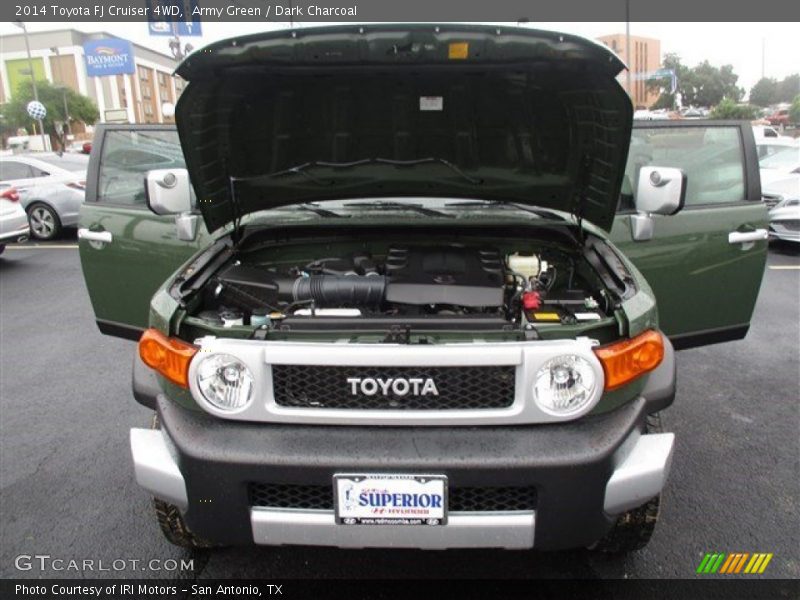 Army Green / Dark Charcoal 2014 Toyota FJ Cruiser 4WD