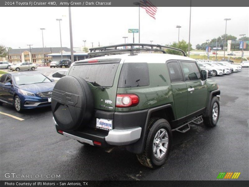Army Green / Dark Charcoal 2014 Toyota FJ Cruiser 4WD