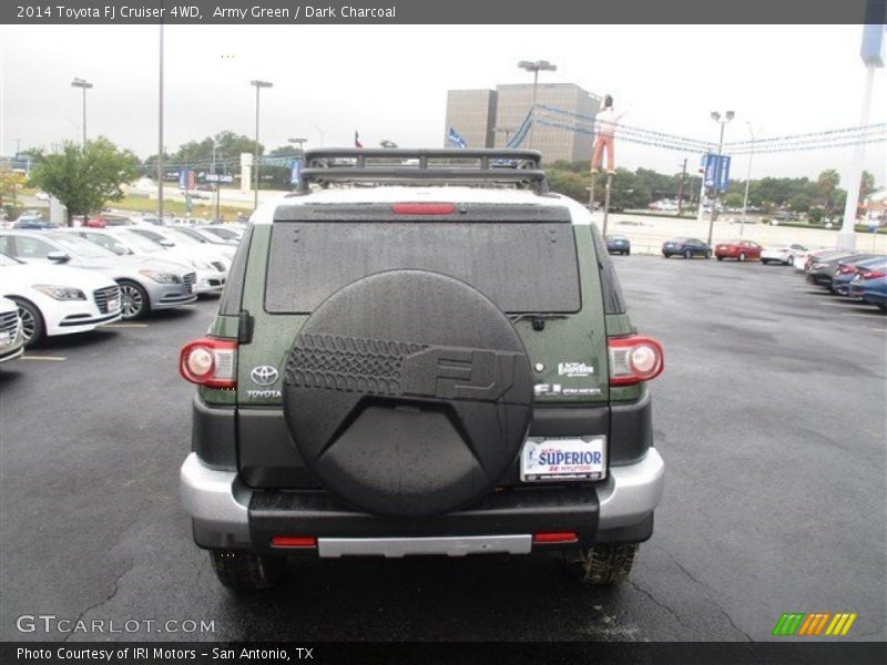 Army Green / Dark Charcoal 2014 Toyota FJ Cruiser 4WD