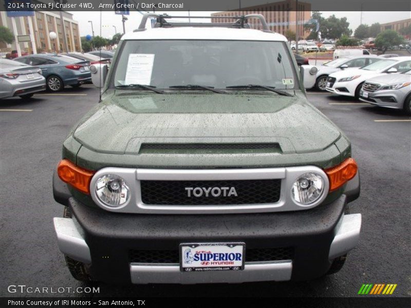 Army Green / Dark Charcoal 2014 Toyota FJ Cruiser 4WD