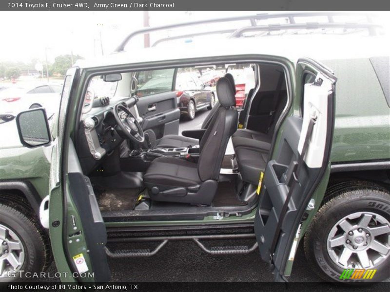  2014 FJ Cruiser 4WD Dark Charcoal Interior