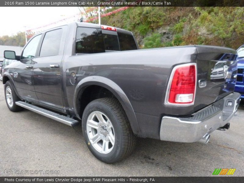 Granite Crystal Metallic / Black/Cattle Tan 2016 Ram 1500 Laramie Longhorn Crew Cab 4x4