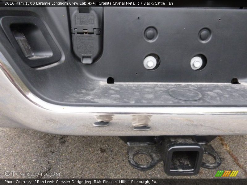 Granite Crystal Metallic / Black/Cattle Tan 2016 Ram 1500 Laramie Longhorn Crew Cab 4x4