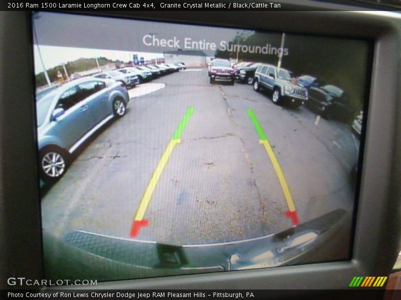 Granite Crystal Metallic / Black/Cattle Tan 2016 Ram 1500 Laramie Longhorn Crew Cab 4x4