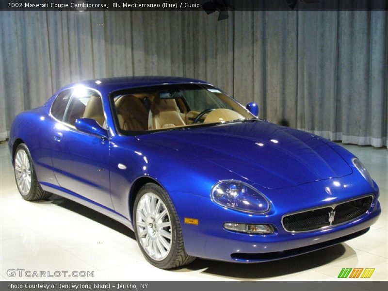 Blu Mediterraneo (Blue) / Cuoio 2002 Maserati Coupe Cambiocorsa