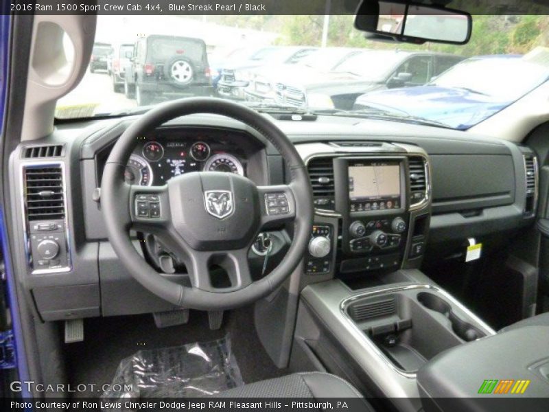 Dashboard of 2016 1500 Sport Crew Cab 4x4