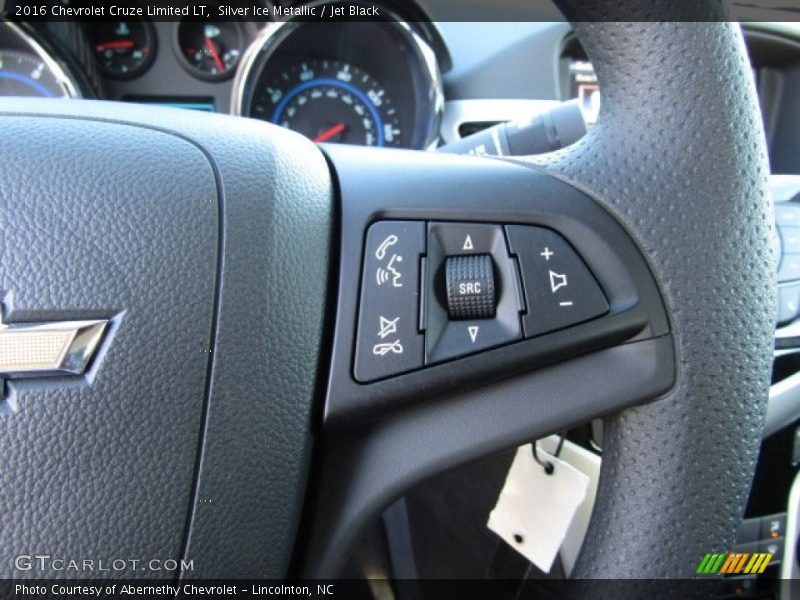 Silver Ice Metallic / Jet Black 2016 Chevrolet Cruze Limited LT