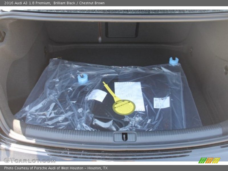 Brilliant Black / Chestnut Brown 2016 Audi A3 1.8 Premium