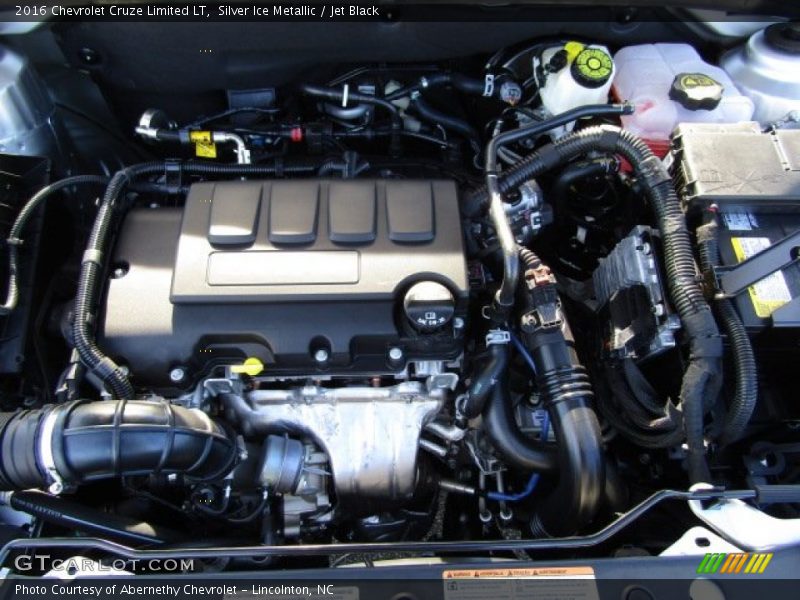 Silver Ice Metallic / Jet Black 2016 Chevrolet Cruze Limited LT